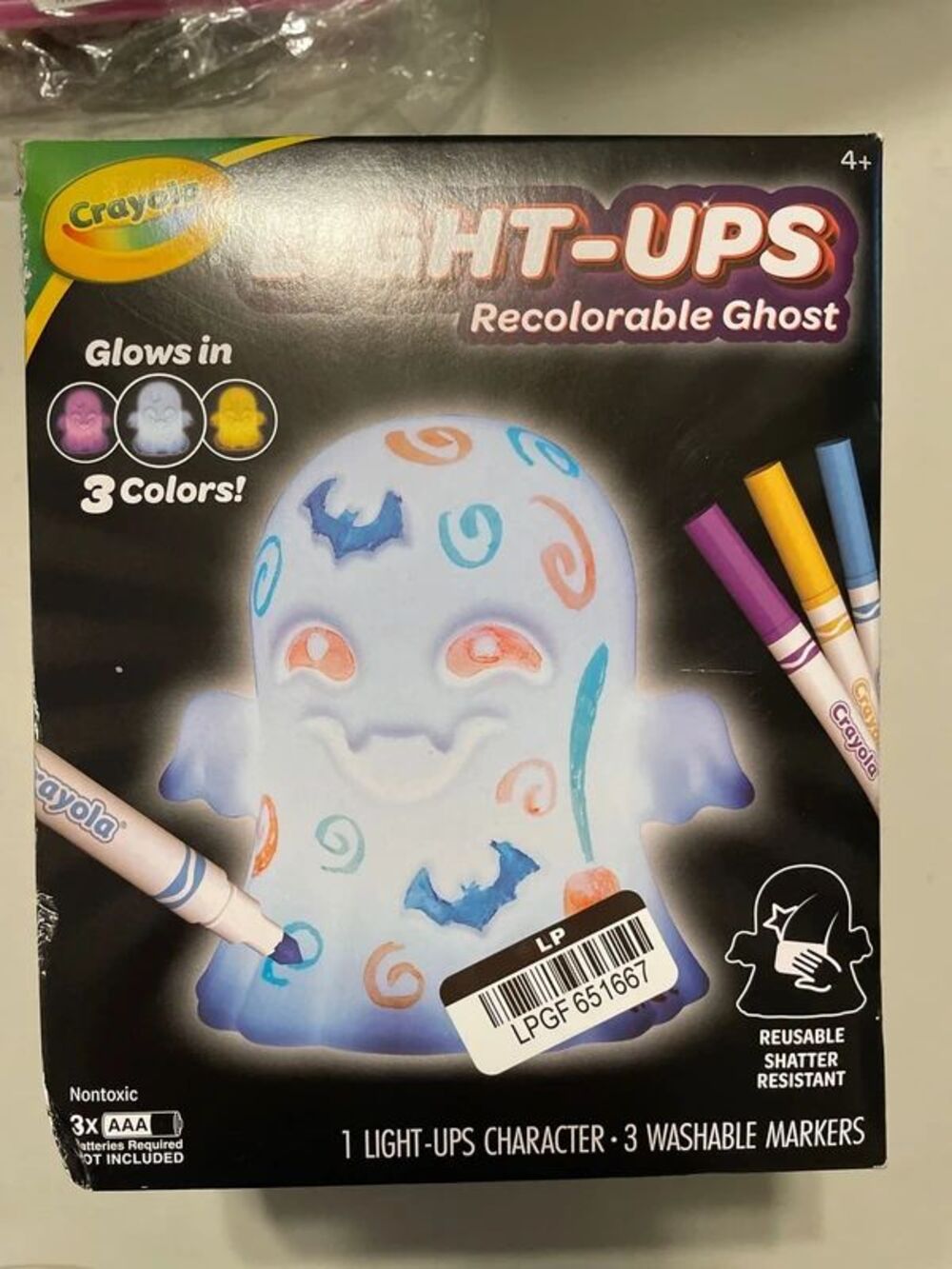 Crayola Light-Ups Ghost kit, a reusable toy Halloween